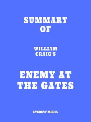 cover image of Summary of William Craig's Enemy at the Gates